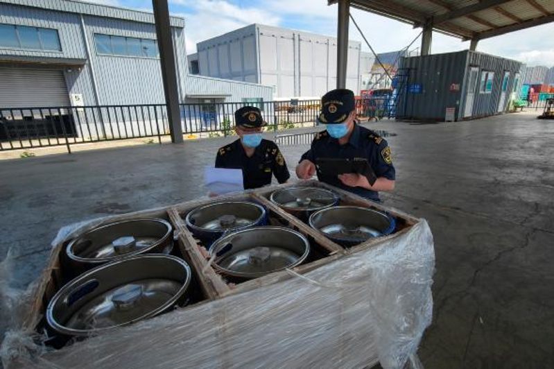 烟台海关截获“聪明药”50粒（图）